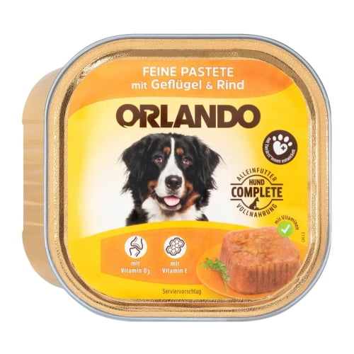 ORLANDO Feine Pastete Geflügel & Rind