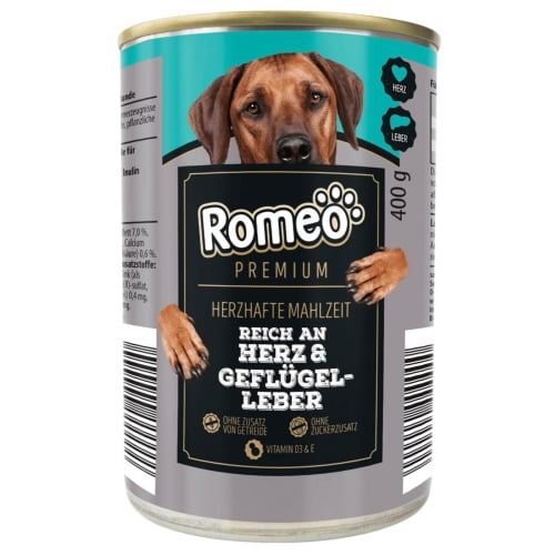 Romeo Premium Herz & Geflügelleber