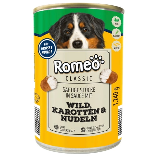 Romeo Classic Wild, Karotten & Nudeln