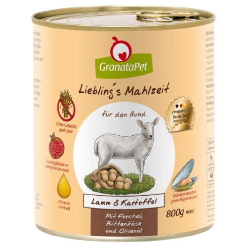 GranataPet Liebling's Mahlzeit Lamm & Kartoffel