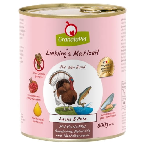 GranataPet Liebling's Mahlzeit Lachs & Pute