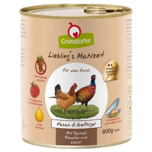 GranataPet Liebling's Mahlzeit Fasan & Geflügel