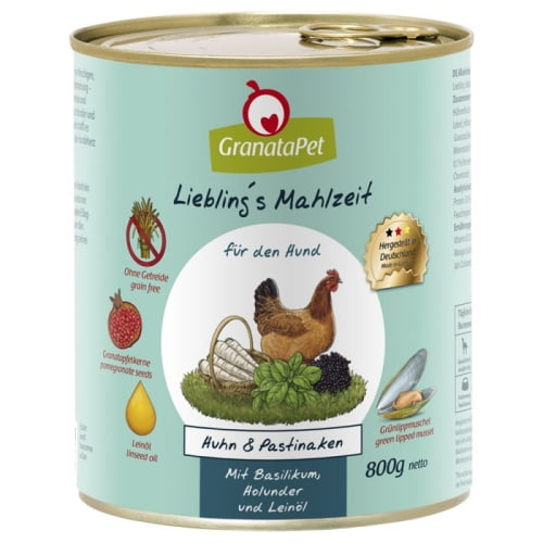 GranataPet Liebling's Mahlzeit Huhn & Pastinaken