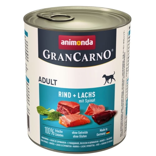 Animonda GranCarno Adult Rind & Lachs mit Spinat