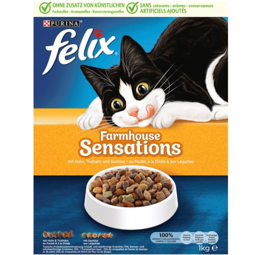 FELIX Sensations Farmhouse mit Huhn, Truthahn und Gemüse