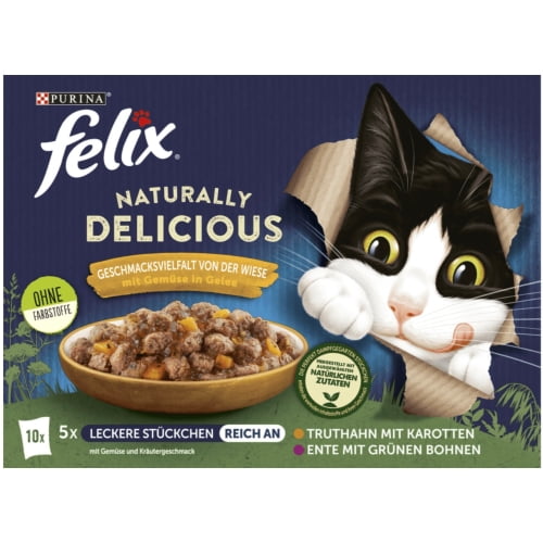 FELIX Naturally Delicious Geschmacksvielfalt von der Wiese