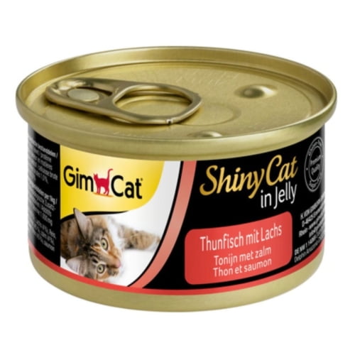 GimCat ShinyCat Thunfisch mit Lachs in Jelly