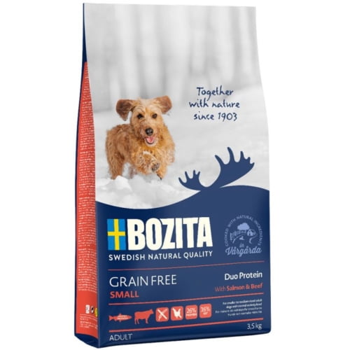 BOZITA Grain free Lachs Small Adult