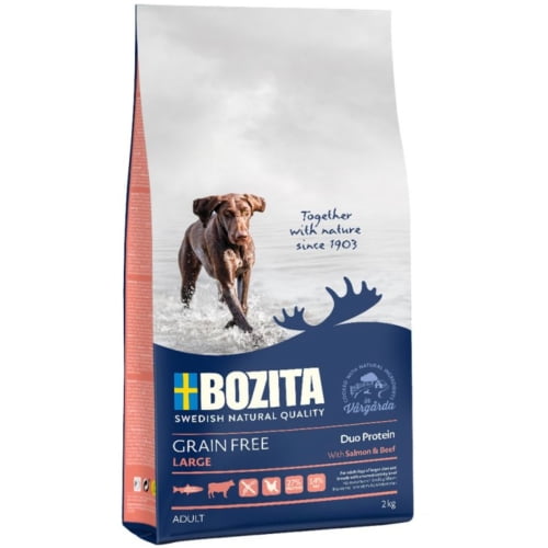 BOZITA Grain free Lachs Large Adult