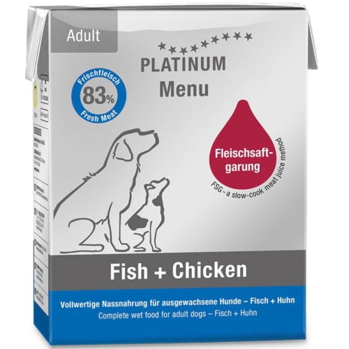 Platinum Menu Adult Fish + Chicken