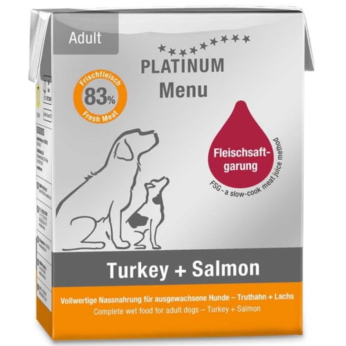 Platinum Menu Adult Turkey + Salmon