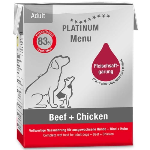 Platinum Menu Adult Beef + Chicken