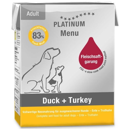 Platinum Menu Adult Duck + Turkey