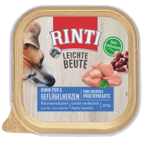 RINTI Leichte Beute Huhn Pur + Geflügelherzen