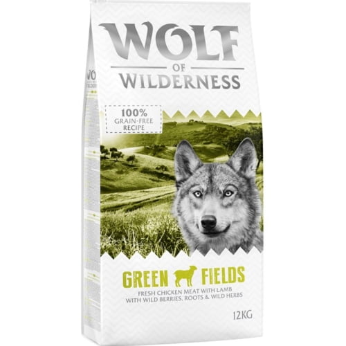 Wolf of Wilderness Green Fields