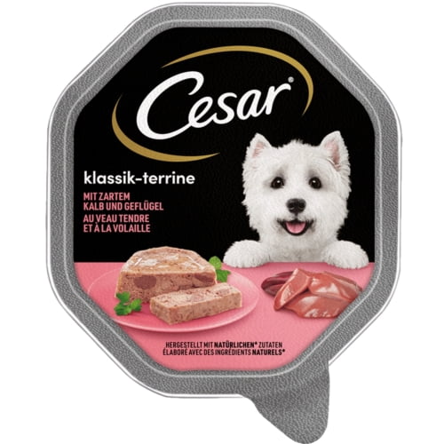 Cesar Klassik-Terrine Kalb und Geflügel