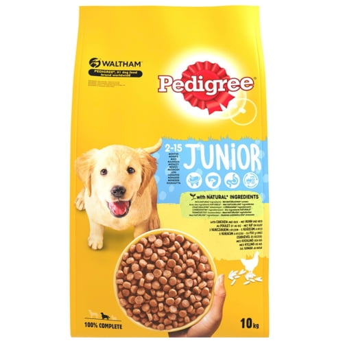 Pedigree Junior mit Huhn & Reis