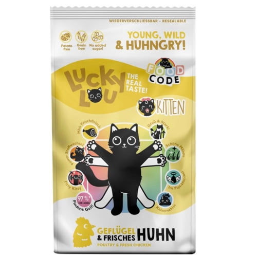 Lucky Lou Food Code Lifestage Kitten Geflügel & Huhn